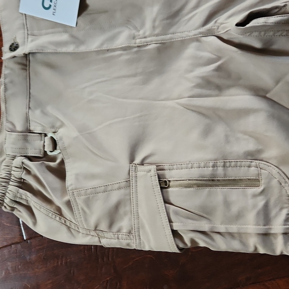 Mens Bundle Kahki Flexcamo Pants Size 34 X 34.  7 Pockets. TWO Pair - Picture 2 of 7